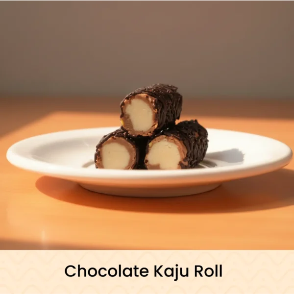Chocolate Kaju Roll
